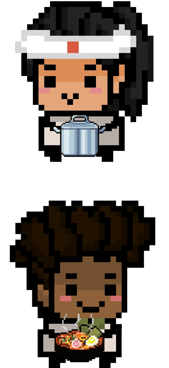 Characters illustration